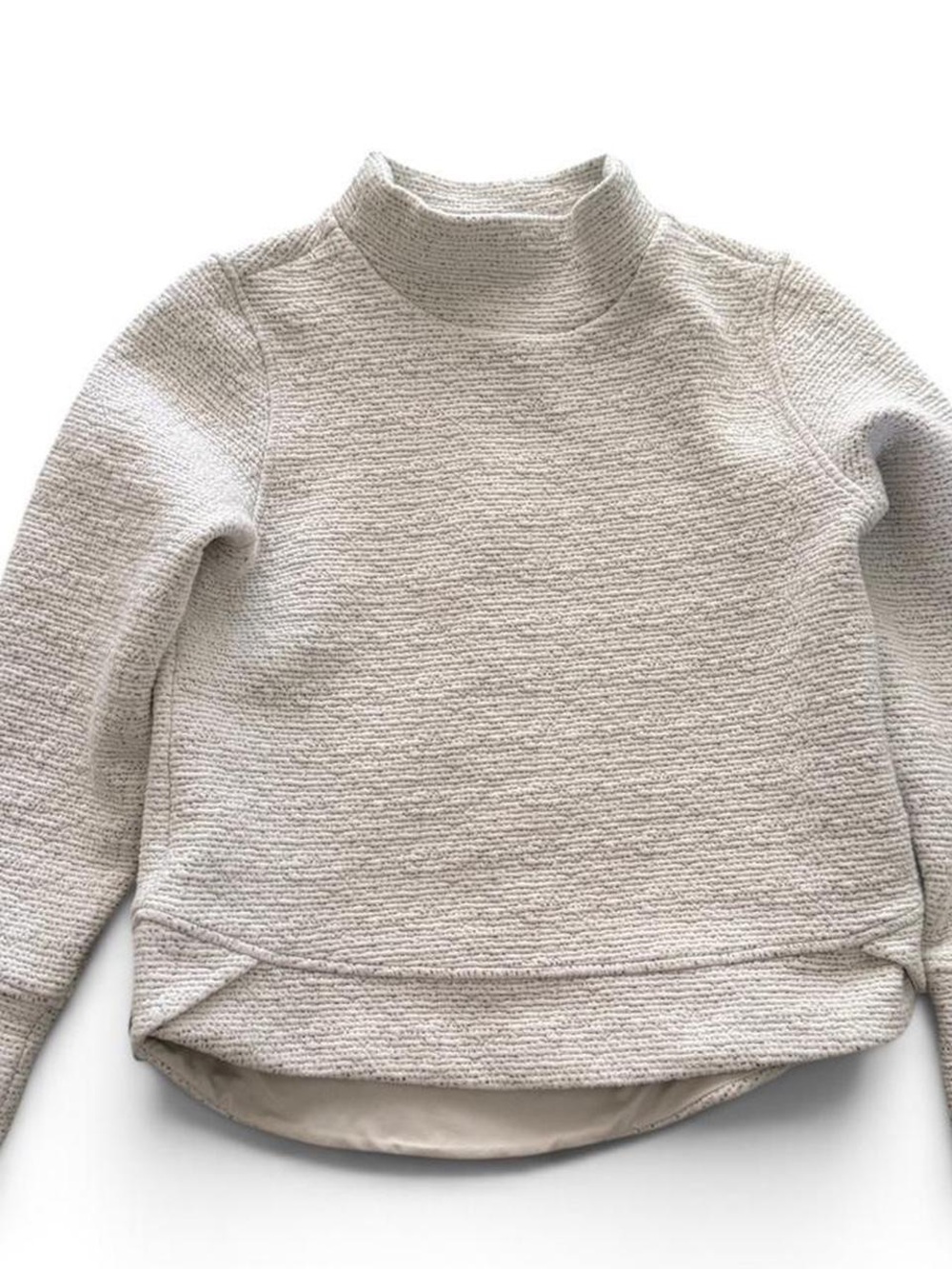 CALIA by Carrie Underwood Cream Mock Neck Sweater